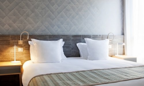 The Standard Double Rooms with Twin Beds of Grand Hôtel des Thermes